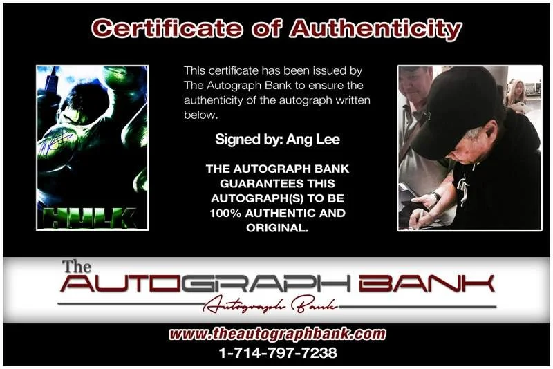 Ang Lee — Ang Lee authentic signed celebrity 10x15 photo W/Cert Autographed A000270, изображение 2