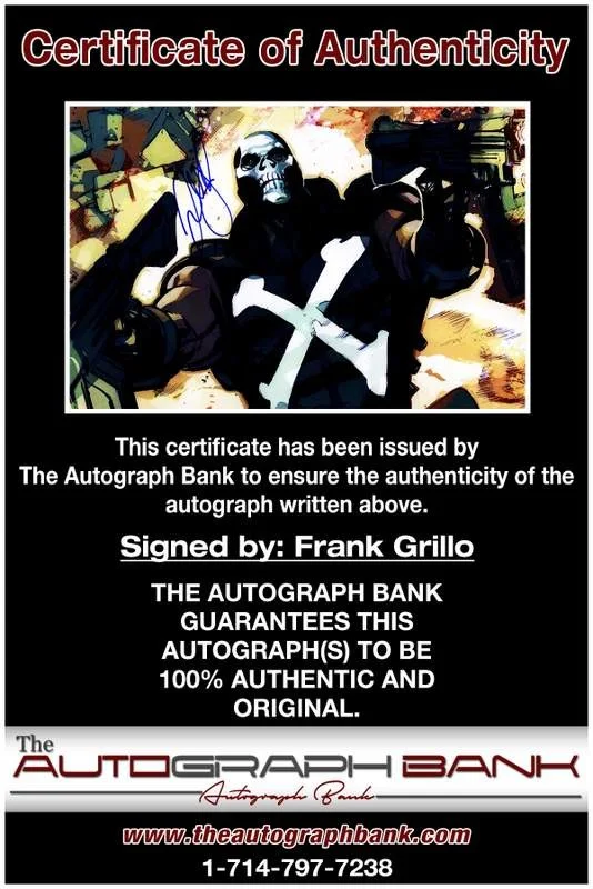 Frank Grillo — Frank Grillo authentic signed celebrity 10x15 photo W/Cert Autographed A000410, изображение 2