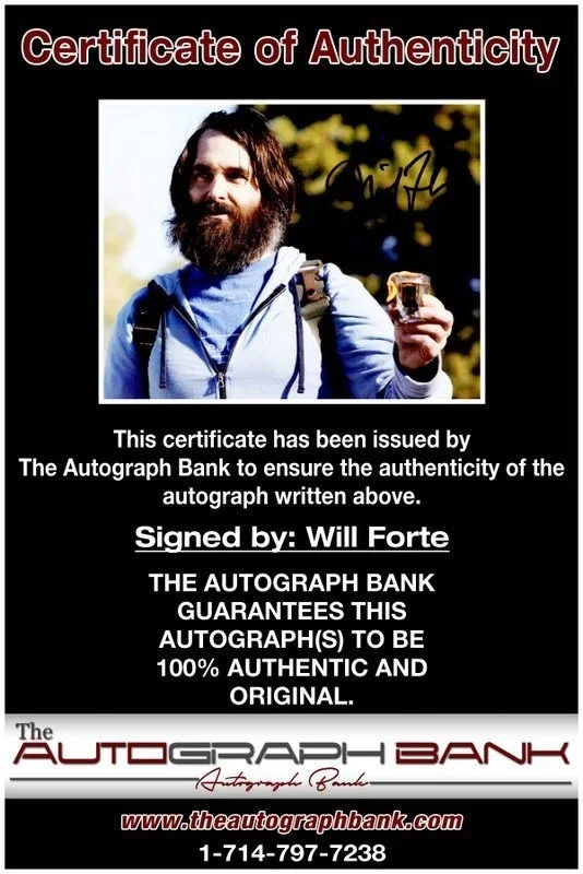 Will Forte — Will Forte authentic signed celebrity 8x10 photo W/Cert Autographed C6, image 2