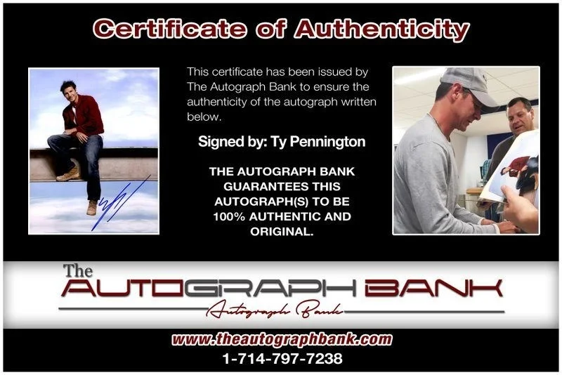 Ty Pennington — Ty Pennington authentic signed celebrity 8x10 photo W/Cert Autographed C8, image 2