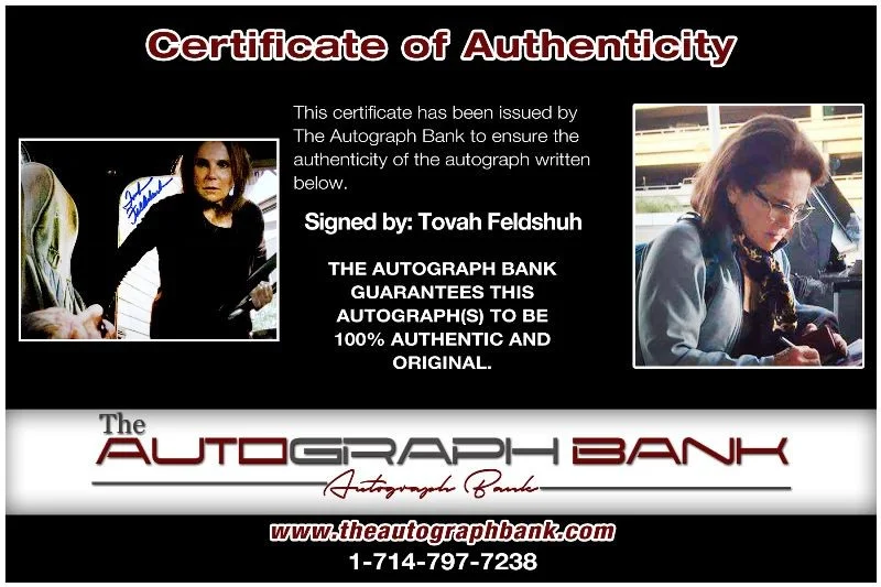 Tovah Feldshuh — Tovah Feldshuh authentic signed celebrity 8x10 photo W/Cert Autographed 2616g, image 2
