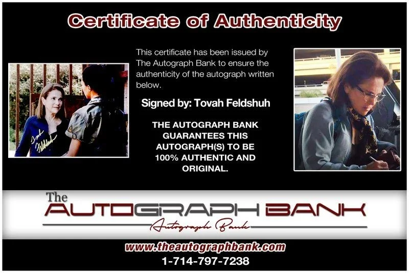 Tovah Feldshuh — Tovah Feldshuh authentic signed celebrity 8x10 photo W/Cert Autographed C15, image 2