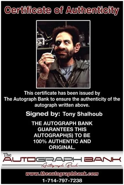 Tony Shalhoub — Tony Shalhoub authentic signed celebrity 8x10 photo W/Cert Autographed (B0755), изображение 2