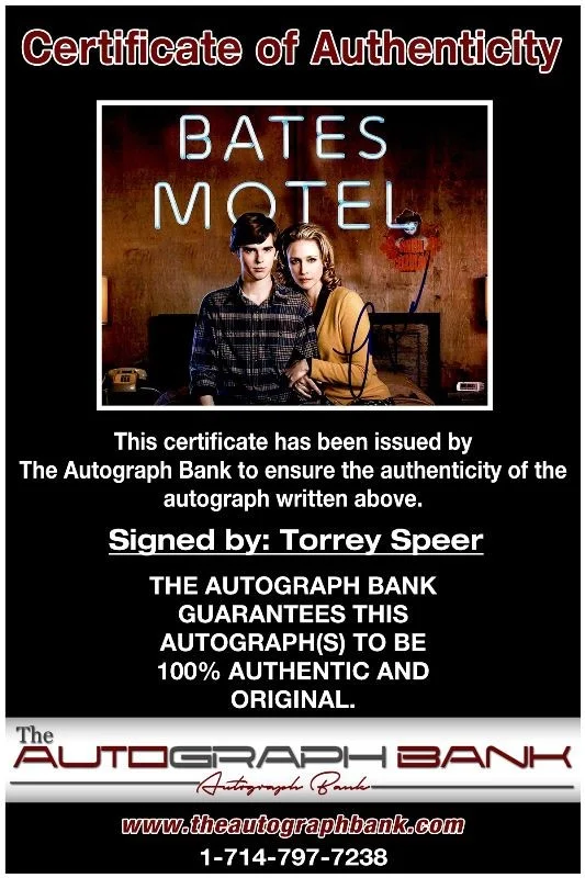 Torrey Speer — Torrey Speer authentic signed celebrity 8x10 photo W/Cert Autographed 2616k, image 2