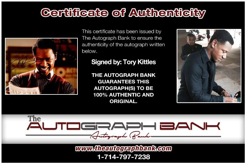 Tory Kittles — Tory Kittles authentic signed celebrity 8x10 photo W/Cert Autographed 2616f, image 2