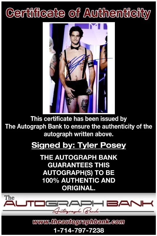 Tyler Posey — Tyler Posey authentic signed celebrity 8x10 photo W/Cert Autographed 2616d, изображение 2