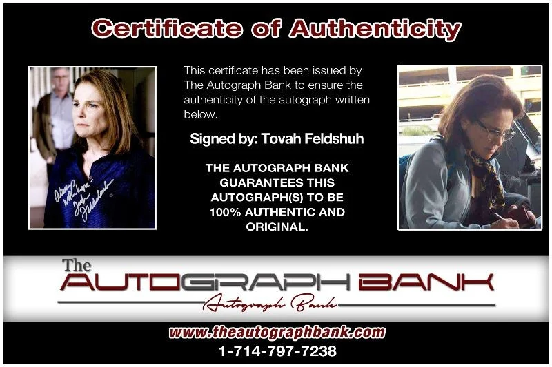Tovah Feldshuh — Tovah Feldshuh authentic signed celebrity 8x10 photo W/Cert Autographed 127h1, image 2