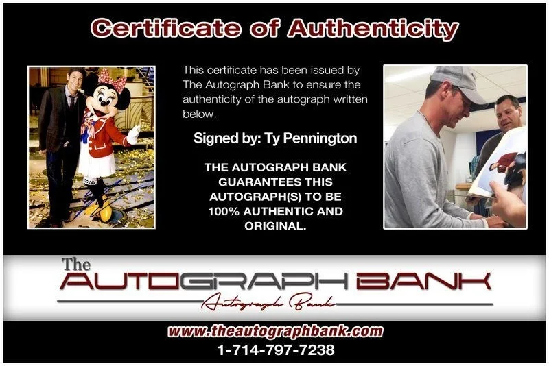 Ty Pennington — Ty Pennington authentic signed celebrity 8x10 photo W/Cert Autographed C6, изображение 2