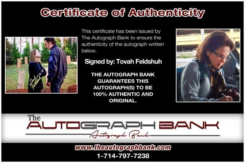 Tovah Feldshuh — Tovah Feldshuh authentic signed celebrity 8x10 photo W/Cert Autographed C7, image 2