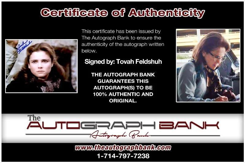 Tovah Feldshuh — Tovah Feldshuh authentic signed celebrity 8x10 photo W/Cert Autographed 2616c, image 2