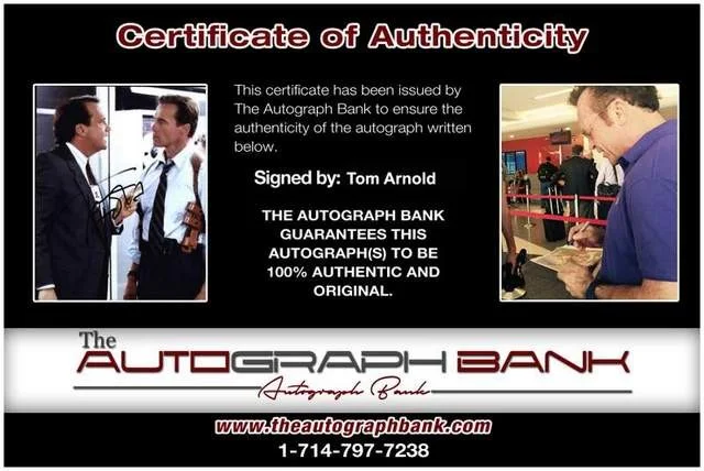 Tom Arnold — Tom Arnold authentic signed celebrity 8x10 photo W/Cert Autographed (B0748), image 2