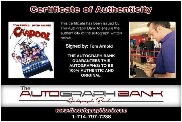 Tom Arnold — Tom Arnold authentic signed celebrity 8x10 photo W/Cert Autographed (B0745), image 2