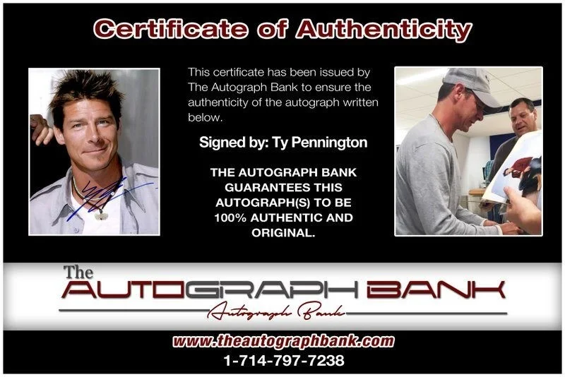 Ty Pennington — Ty Pennington authentic signed celebrity 8x10 photo W/Cert Autographed C5, изображение 2