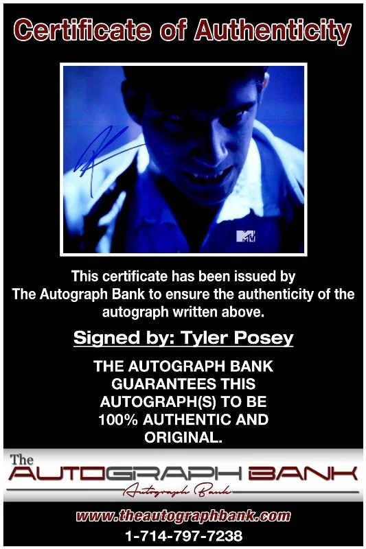 Tyler Posey — Tyler Posey authentic signed celebrity 8x10 photo W/Cert Autographed 2616c, image 2
