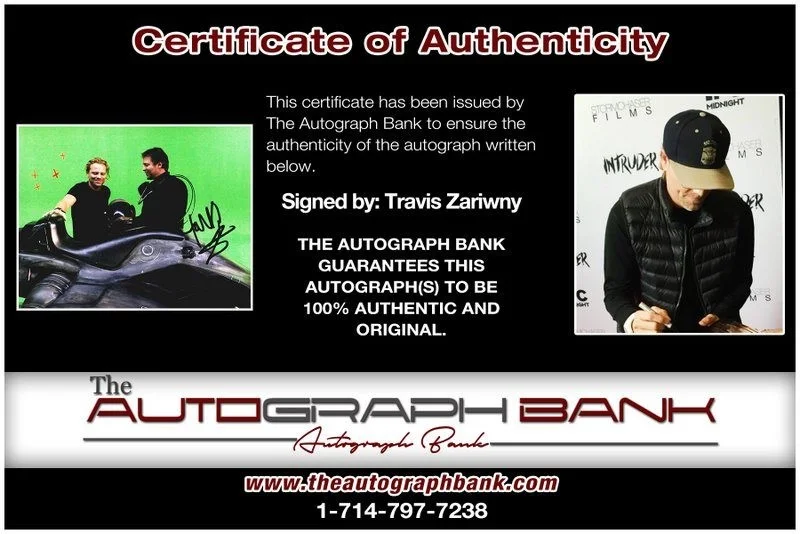 Travis Zariwny — Travis Zariwny authentic signed celebrity 8x10 photo W/Cert Autographed D1, изображение 2