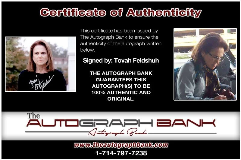 Tovah Feldshuh — Tovah Feldshuh authentic signed celebrity 8x10 photo W/Cert Autographed 127j1, изображение 2