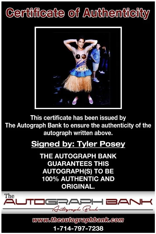 Tyler Posey — Tyler Posey authentic signed celebrity 8x10 photo W/Cert Autographed 2616e, изображение 2