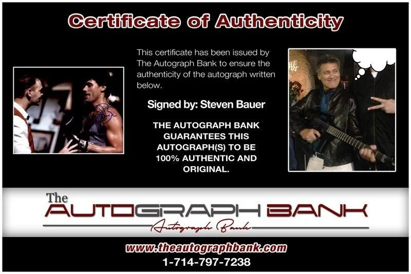 Steven Bauer — Steven Bauer authentic signed celebrity 8x10 photo W/Cert Autographed C14, image 2