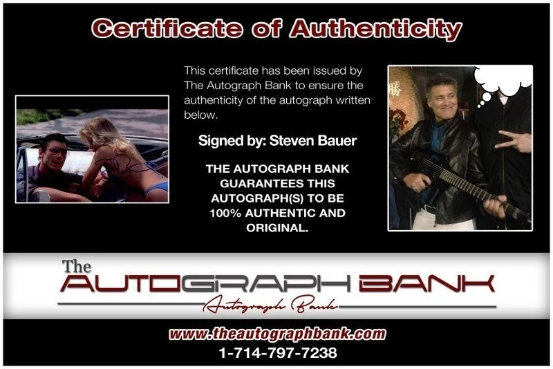 Steven Bauer — Steven Bauer authentic signed celebrity 8x10 photo W/Cert Autographed C23, image 2