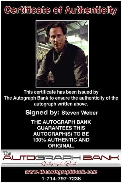 Steven Weber — Steven Weber authentic signed celebrity 8x10 photo W/Cert Autographed (B0718), изображение 2
