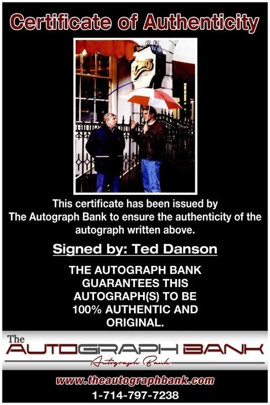 Ted Danson — Ted Danson authentic signed celebrity 8x10 photo W/Cert Autographed C6, image 2