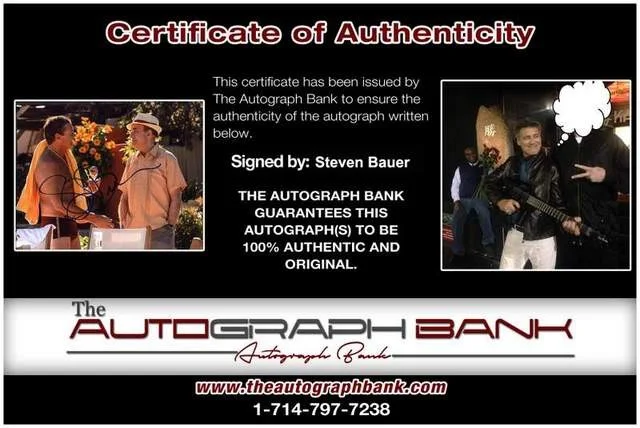Steven Bauer — Steven Bauer authentic signed celebrity 8x10 photo W/Cert Autographed (B0711), изображение 2