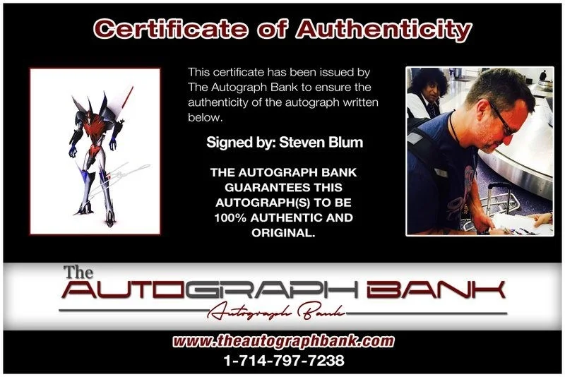 Steven Blum — Steven Blum authentic signed celebrity 8x10 photo W/Cert Autographed D9, изображение 2
