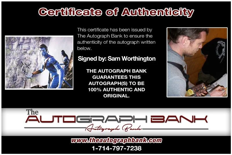 Sam Worthington — Sam Worthington authentic signed celebrity 8x10 photo W/Cert Autographed 40216d1, image 2