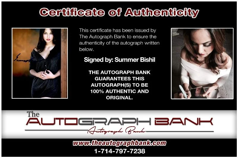 Summer Bishil — Summer Bishil authentic signed celebrity 8x10 photo W/Cert Autographed 22016a, изображение 2