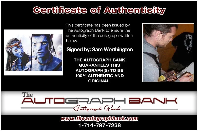 Sam Worthington — Sam Worthington authentic signed celebrity 8x10 photo W/Cert Autographed 40216g1, изображение 2