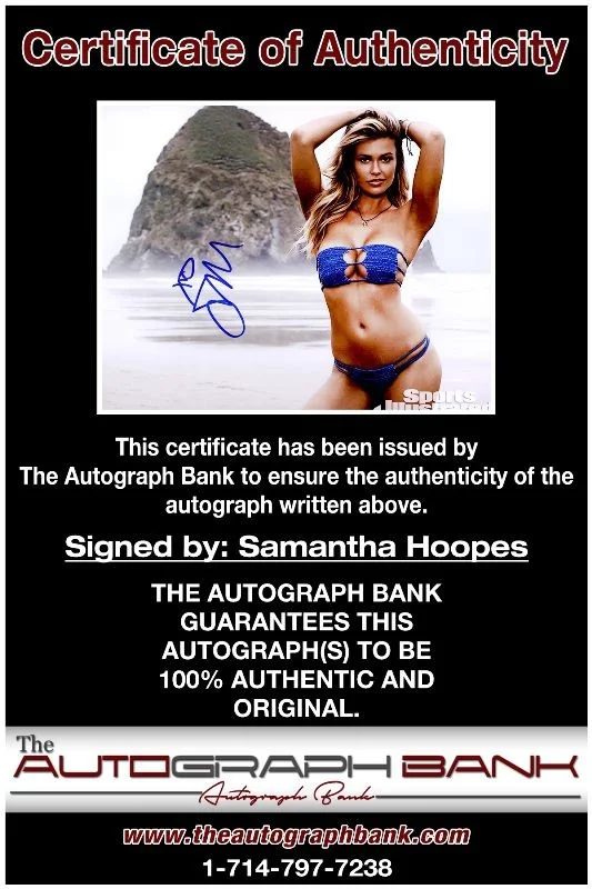 Samantha Hoopes — Samantha Hoopes authentic signed celebrity 8x10 photo W/Cert Autographed 2616o, image 2