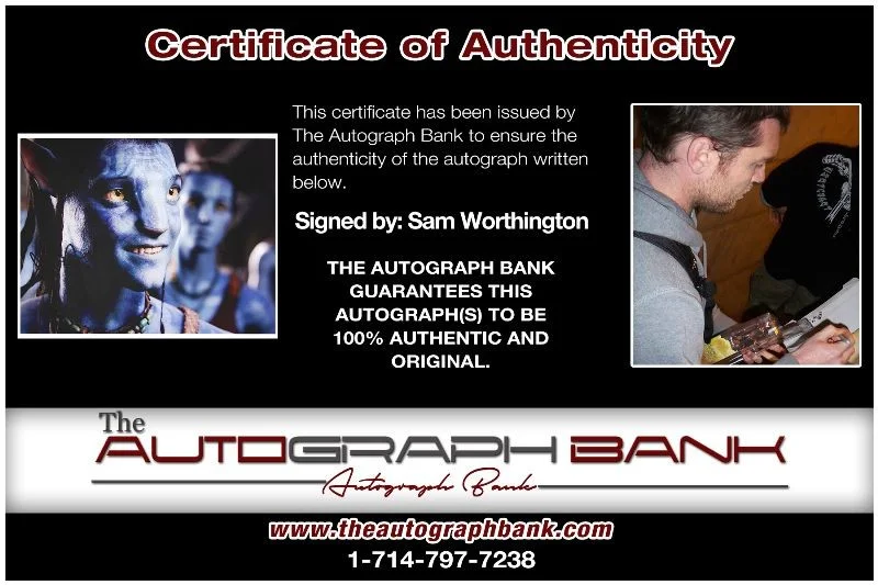 Sam Worthington — Sam Worthington authentic signed celebrity 8x10 photo W/Cert Autographed 40216j1, изображение 2
