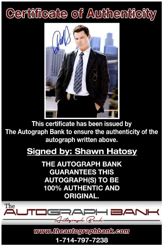 Shawn Hatosy — Shawn Hatosy authentic signed celebrity 8x10 photo W/Cert Autographed 2616b, изображение 2