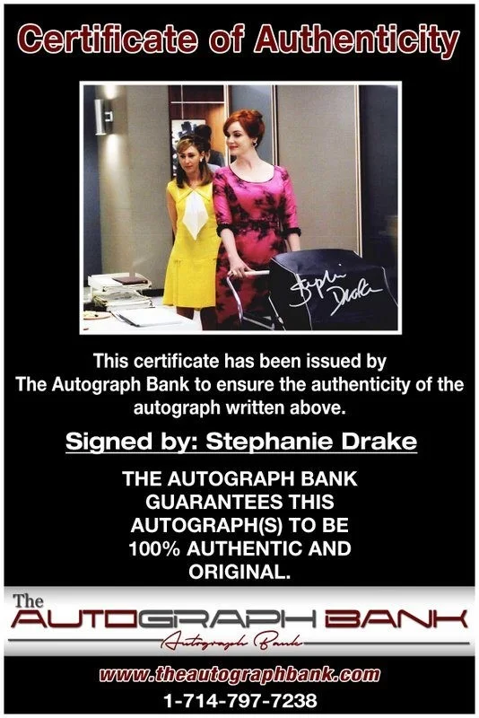 Stephanie Drake — Stephanie Drake authentic signed celebrity 8x10 photo W/Cert Autographed D4, image 2