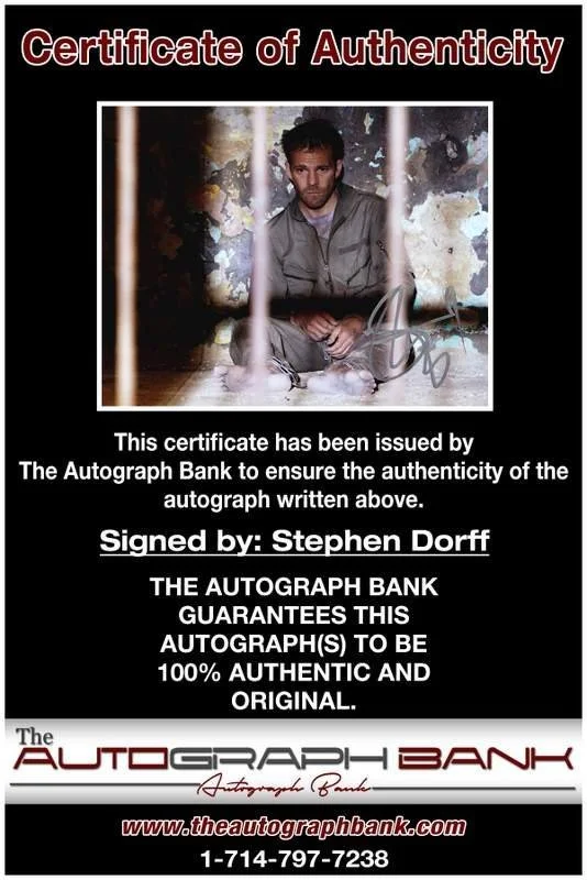 Stephen Dorff — Stephen Dorff authentic signed celebrity 8x10 photo W/Cert Autographed B0006, image 2