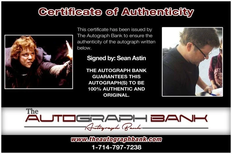 Sean Astin — Sean Astin authentic signed celebrity 8x10 photo W/Cert Autographed C9, изображение 2