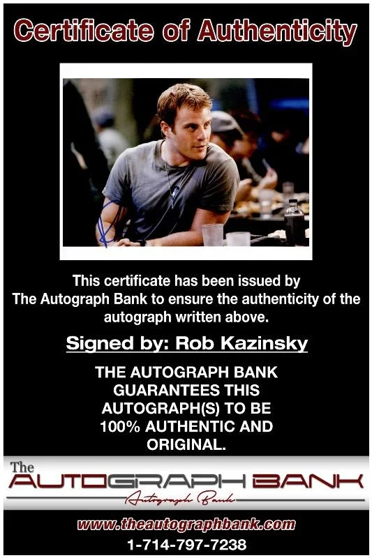 Robert Kazinsky — Robert Kazinsky authentic signed celebrity 8x10 photo W/Cert Autographed 125a1, image 2