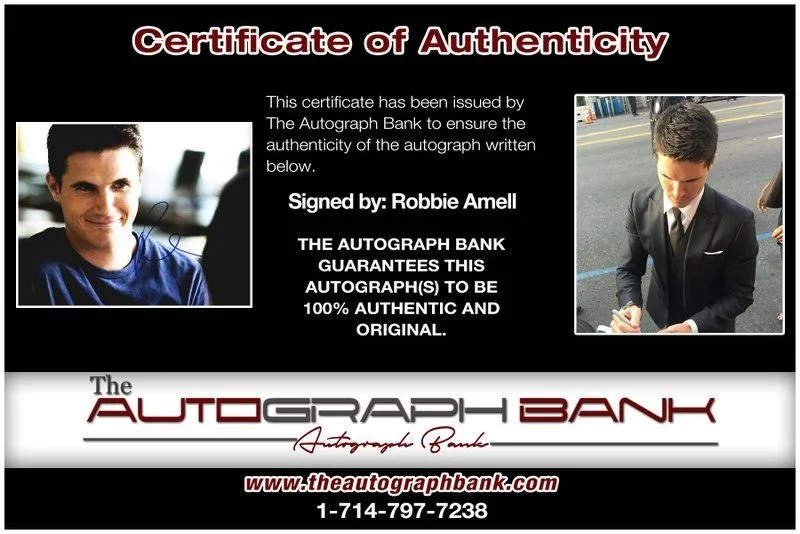 Robbie Amell — Robbie Amell authentic signed celebrity 8x10 photo W/Cert Autographed D6, изображение 2