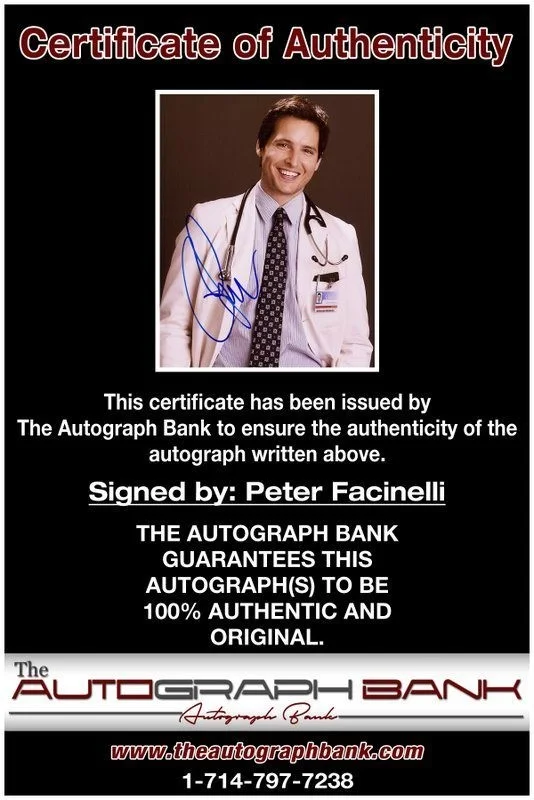 Peter Facinelli — Peter Facinelli authentic signed celebrity 8x10 photo W/Cert Autographed C3, image 2