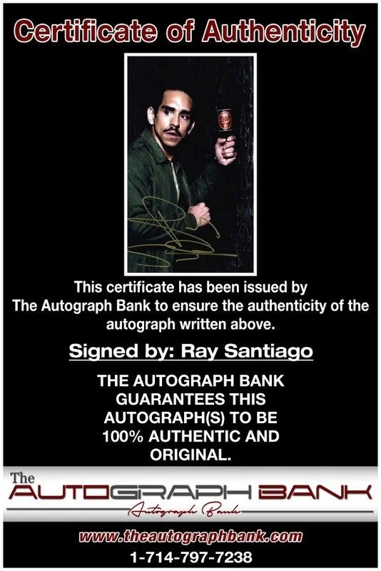 Ray Santiago — Ray Santiago authentic signed celebrity 8x10 photo W/Cert Autographed D6, image 2