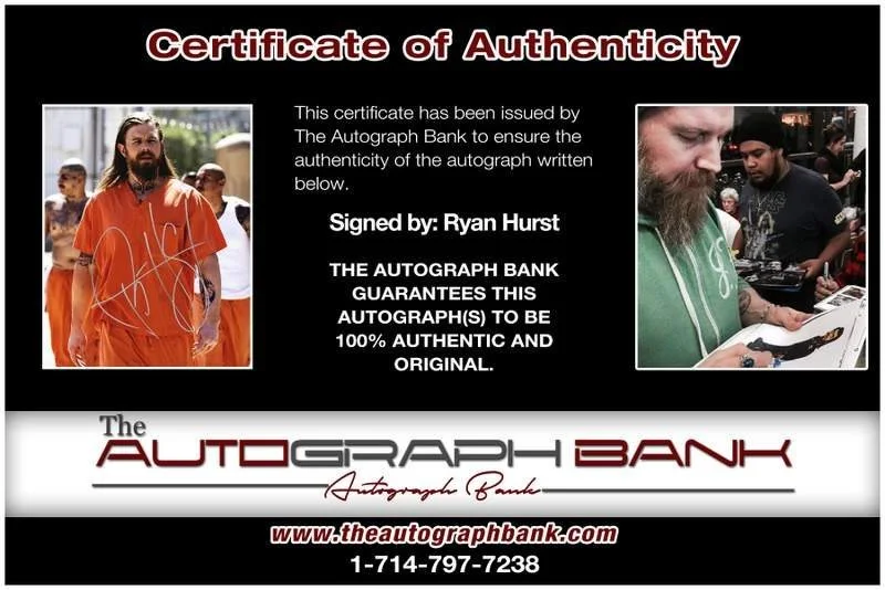 Ryan Hurst — Ryan Hurst authentic signed celebrity 8x10 photo W/Cert Autographed B0004, image 2