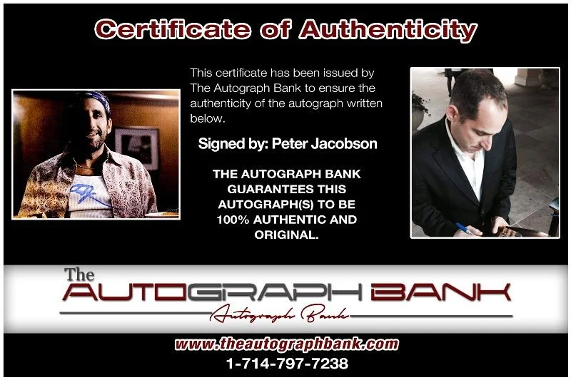 Peter Jacobson — Peter Jacobson authentic signed celebrity 8x10 photo W/Cert Autographed 2616g, изображение 2