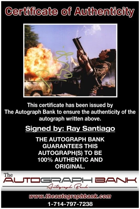 Ray Santiago — Ray Santiago authentic signed celebrity 8x10 photo W/Cert Autographed D2, image 2