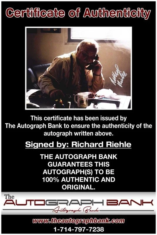 Richard Riehle — Richard Riehle authentic signed celebrity 8x10 photo W/Cert Autographed D11, изображение 2