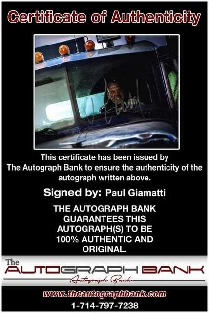Paul Giamatti — Paul Giamatti authentic signed celebrity 8x10 photo W/Cert Autographed (B0001), изображение 2