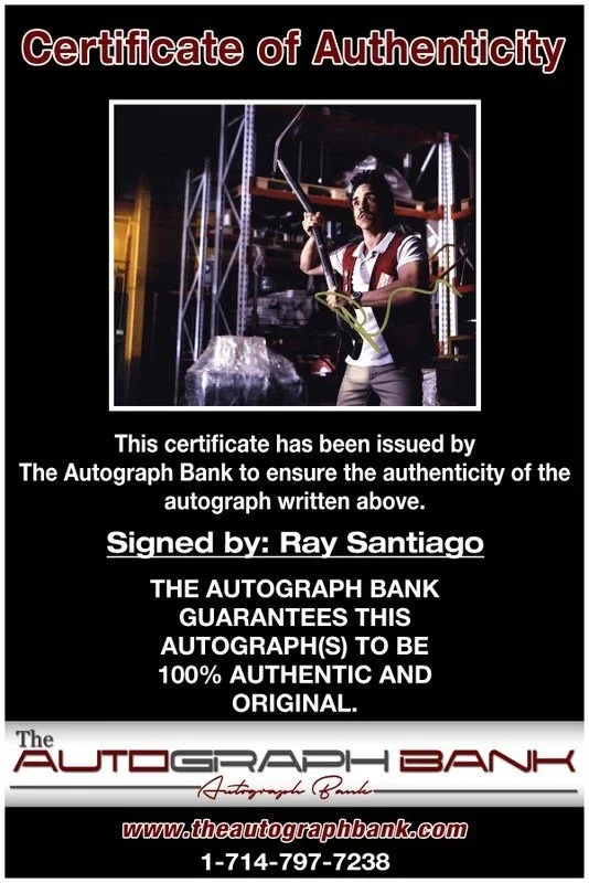 Ray Santiago — Ray Santiago authentic signed celebrity 8x10 photo W/Cert Autographed D7, изображение 2