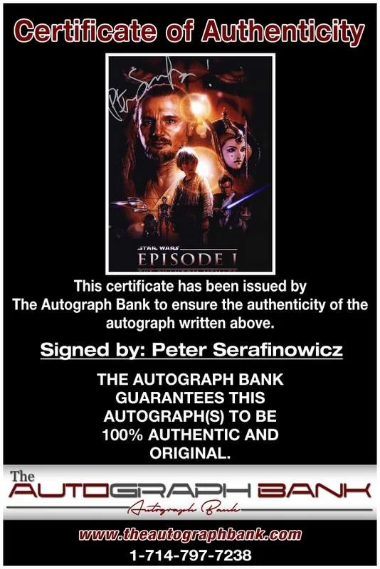 Peter Serafinowicz — Peter Serafinowicz authentic signed celebrity 8x10 W/Cert Autographed A0002, image 2