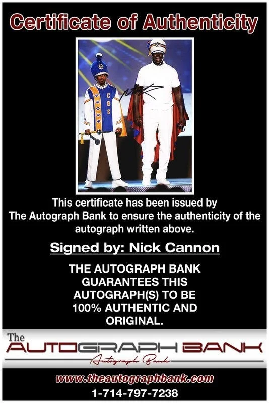 Nick Cannon — Nick Cannon authentic signed celebrity 8x10 photo W/Cert Autographed D16, изображение 2