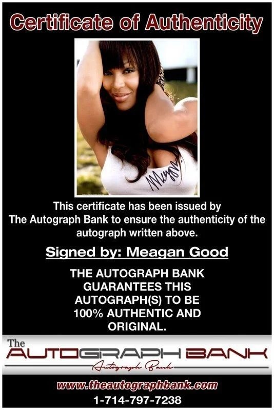 Meagan Good — Meagan Good authentic signed celebrity 8x10 photo W/Cert Autographed C17, изображение 2