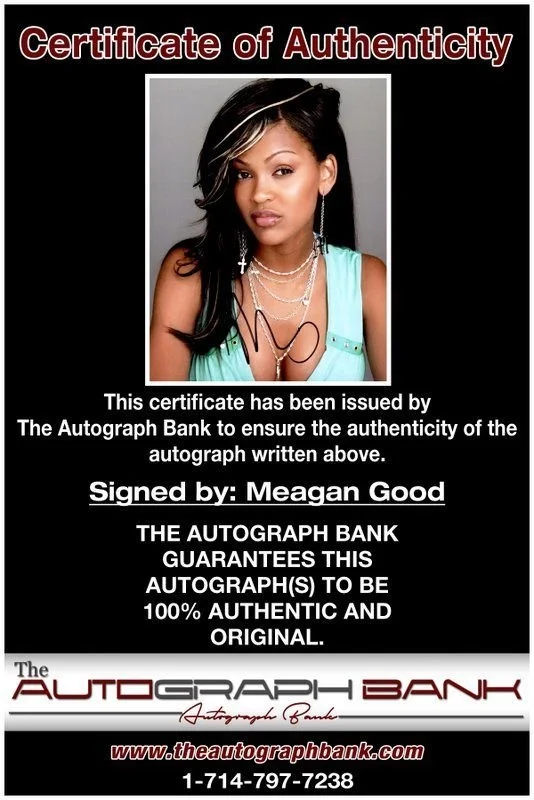 Meagan Good — Meagan Good authentic signed celebrity 8x10 photo W/Cert Autographed C3, image 2